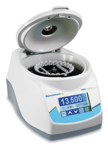 Benchmark MC-24 Touch High Speed Microcentrifuge with COMBI-Rotor 230V